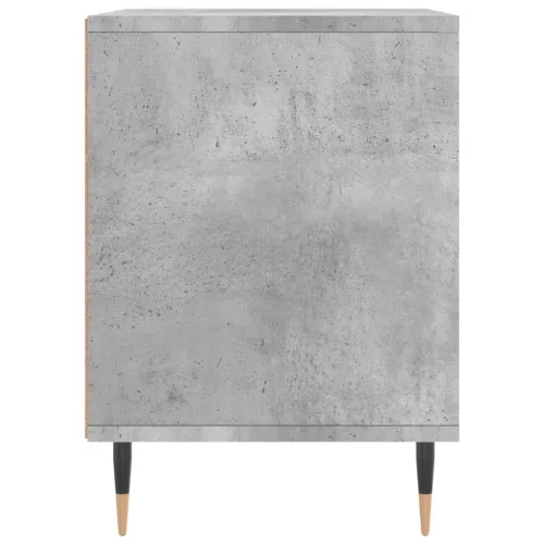  betonszürke szerelt fa éjjeliszekrény 40x35x50 cm