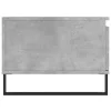  betonszürke szerelt fa dohányzóasztal 90x50x36,5 cm