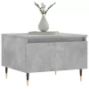  2 db betonszürke szerelt fa dohányzóasztal 50 x 46 x 35 cm