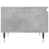  2 db betonszürke szerelt fa dohányzóasztal 50 x 46 x 35 cm