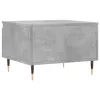  2 db betonszürke szerelt fa dohányzóasztal 50 x 46 x 35 cm