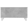  betonszürke szerelt fa dohányzóasztal 90x44,5x45 cm