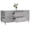  betonszürke szerelt fa dohányzóasztal 102x44,5x50 cm