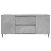  betonszürke szerelt fa dohányzóasztal 102x44,5x50 cm