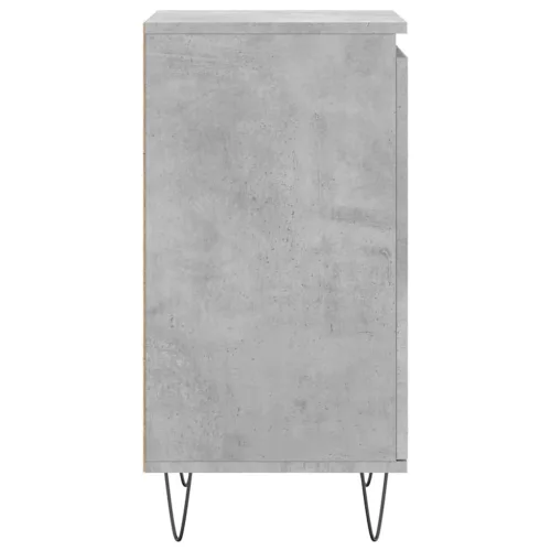  2 db betonszürke szerelt fa tálalószekrény 40 x 35 x 70 cm