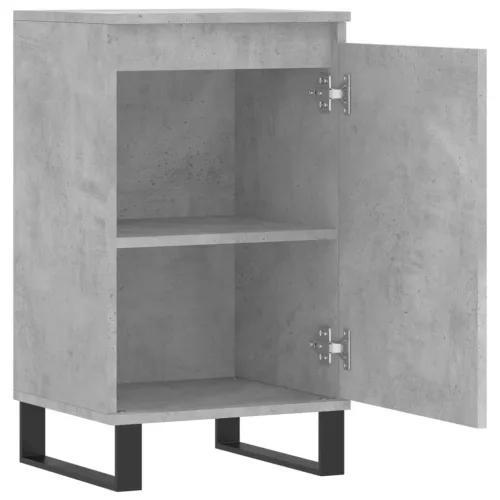  2 db betonszürke szerelt fa tálalószekrény 40 x 35 x 70 cm