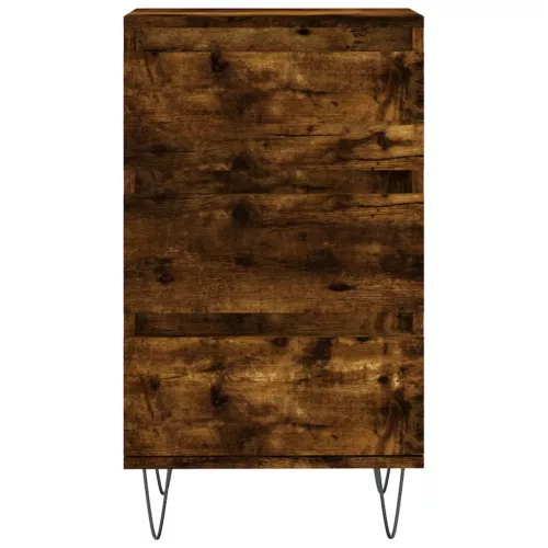  sonoma tölgy színű szerelt fa tálalószekrény 40 x 35 x 70 cm