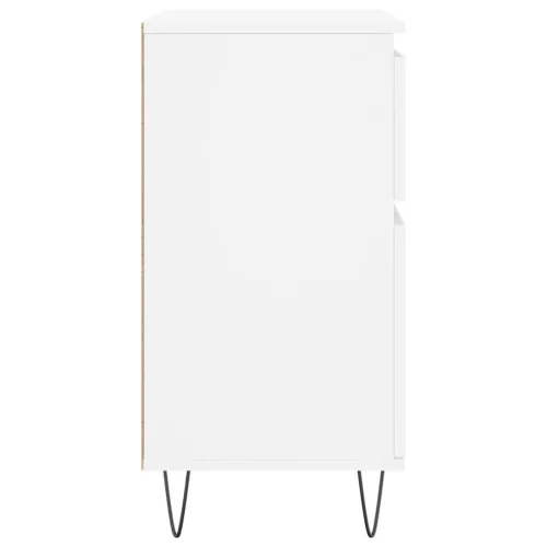  fehér szerelt fa tálalószekrény 60 x 35 x 70 cm