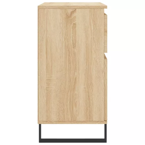  sonoma tölgy színű szerelt fa tálalóasztal 60 x 35 x 70 cm