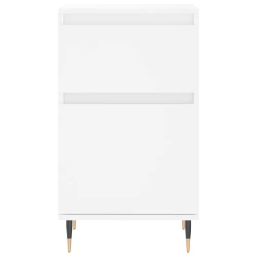  fehér szerelt fa tálalószekrény 40 x 35 x 70 cm