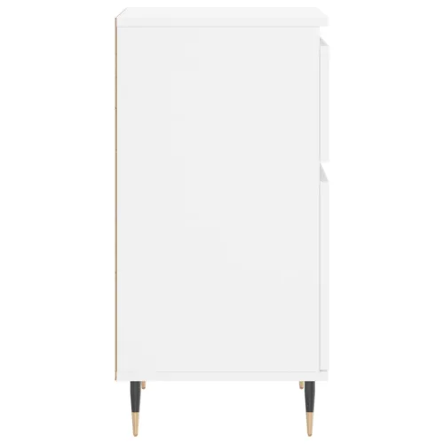  fehér szerelt fa tálalószekrény 40 x 35 x 70 cm