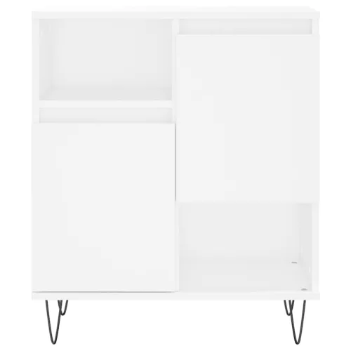  fehér szerelt fa tálalószekrény 60 x 35 x 70 cm