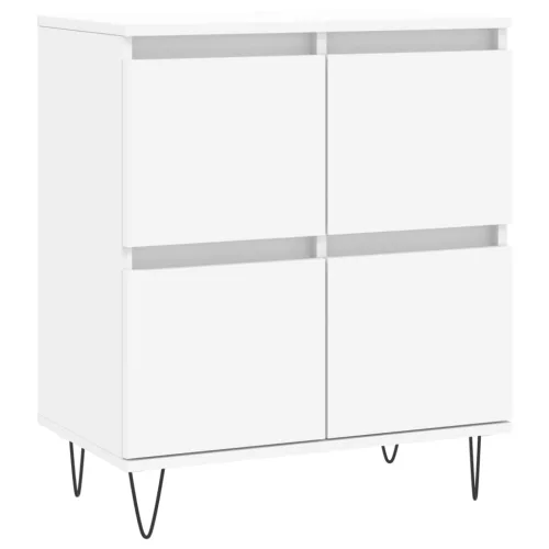  fehér szerelt fa tálalószekrény 60 x 35 x 70 cm