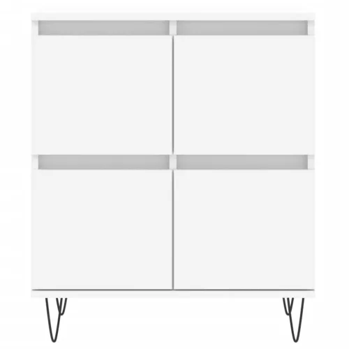  fehér szerelt fa tálalószekrény 60 x 35 x 70 cm