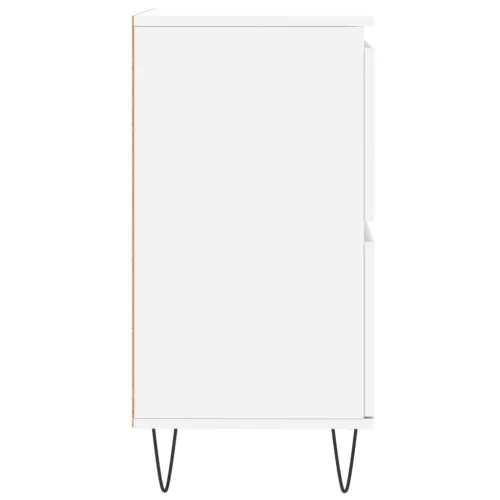  fehér szerelt fa tálalószekrény 60 x 35 x 70 cm