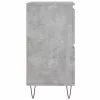  betonszürke szerelt fa tálalószekrény 60 x 35 x 70 cm