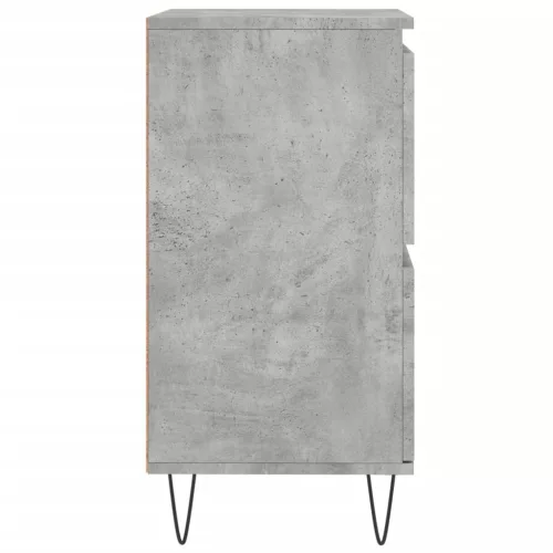  betonszürke szerelt fa tálalószekrény 60 x 35 x 70 cm