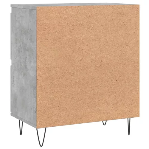  betonszürke szerelt fa tálalószekrény 60 x 35 x 70 cm