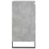  betonszürke szerelt fa tálalószekrény 60 x 35 x 70 cm