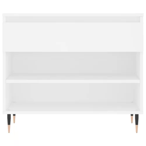  fehér szerelt fa cipősszekrény 70x36x60 cm