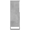  betonszürke szerelt fa magasszekrény 60 x 36 x 110 cm