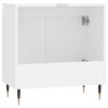 fehér szerelt fa mosdószekrény 58x33x60 cm