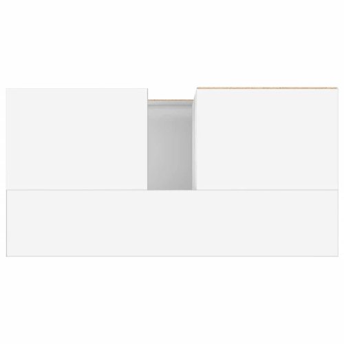  fehér szerelt fa fürdőszobaszekrény 65 x 33 x 60 cm