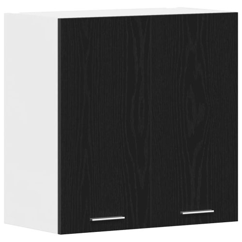  szürke sonoma színű szerelt fa fürdőszobaszekrény 65x33x60 cm