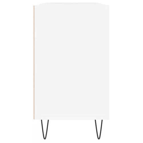  fehér szerelt fa mosdószekrény 80 x 33 x 60 cm