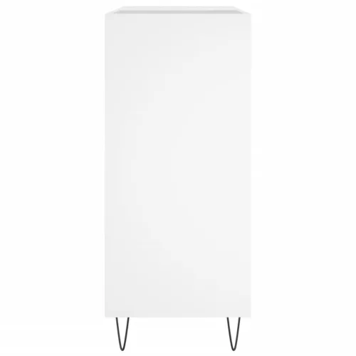  fehér szerelt fa hanglemezszekrény 84,5 x 38 x 89 cm