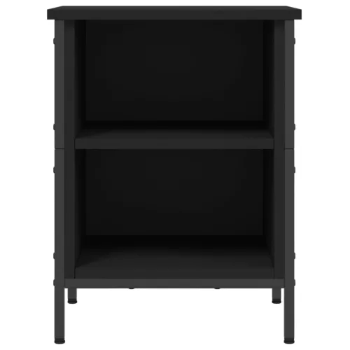  fekete szerelt fa cipőszekrény 38 x 35 x 50 cm