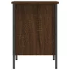  barna tölgyszínű szerelt fa cipőszekrény 38x35x50 cm