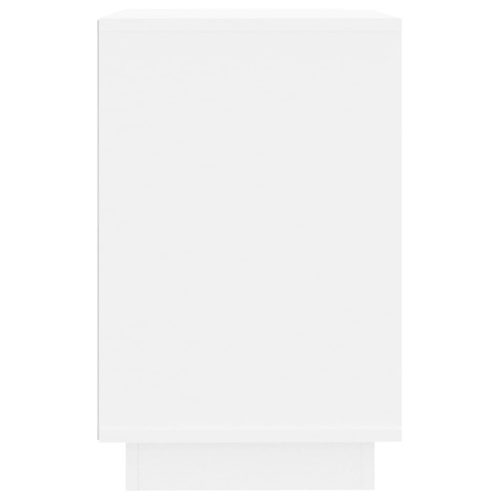  fehér szerelt fa tálalószekrény 102x35x55 cm