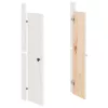  fehér tömör fenyőfa kültéri konyhaszekrény ajtó 50 x 9 x 82 cm