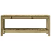  impregnált fenyőfa kerti pad 108 x 35 x 45 cm