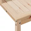  tömör fenyőfa ültetőasztal polccal 82,5 x 50 x 109,5 cm