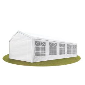 TP 5x8m standard rendezvénysátor, PE 350 - fehér