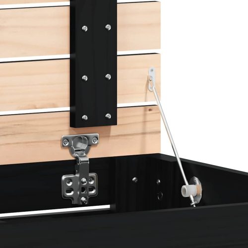  tömör fenyőfa szennyestartó láda 88,5 x 44 x 76 cm