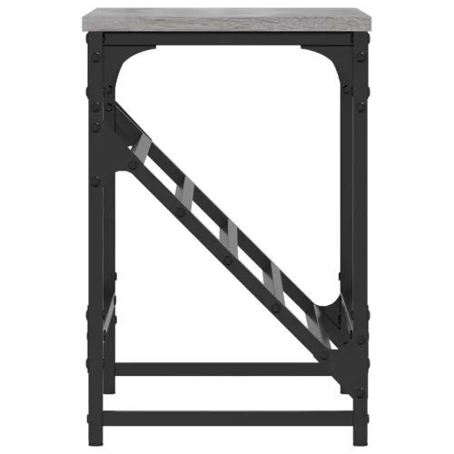  szürke sonoma színű szerelt fa cipőtartó 60x30x45 cm