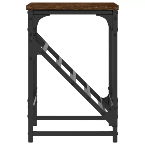  barna tölgyszínű szerelt fa cipőtartó 60x30x45 cm