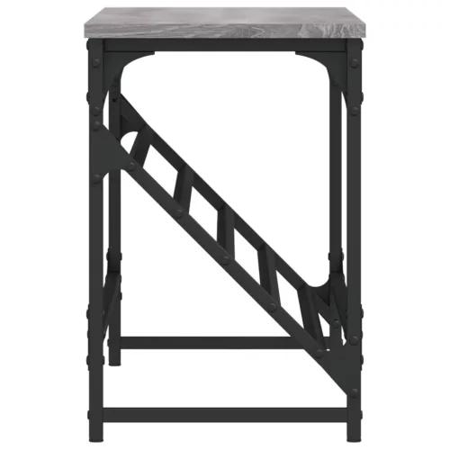  szürke sonoma színű szerelt fa cipőtartó 90x30x45 cm