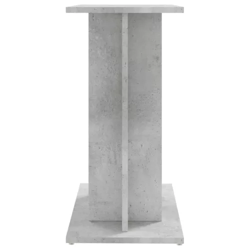  betonszürke szerelt fa akváriumi állvány 60 x 30 x 60 cm