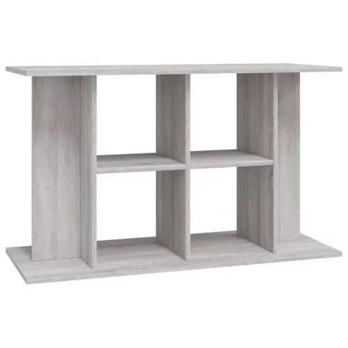  szürke sonoma szerelt fa akváriumi állvány 100x40x60 cm