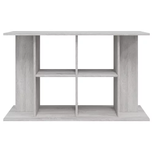  szürke sonoma szerelt fa akváriumi állvány 100x40x60 cm