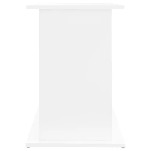  fehér szerelt fa akváriumi állvány 101 x 41 x 58 cm