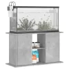  betonszürke szerelt fa akváriumi állvány 101x41x58 cm