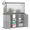  betonszürke szerelt fa akváriumi állvány 101x41x58 cm
