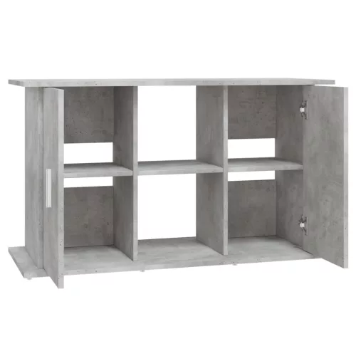  betonszürke szerelt fa akváriumi állvány 101x41x58 cm