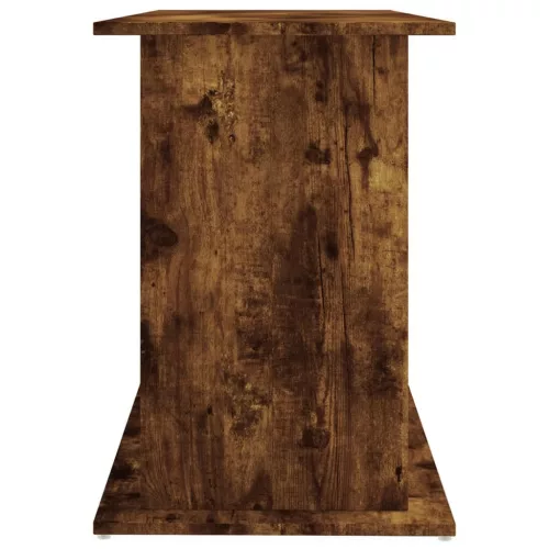  sonoma tölgy színű szerelt fa akváriumi állvány 121x41x58 cm