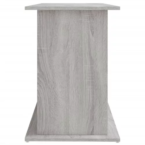  szürke sonoma szerelt fa akváriumi állvány 121x41x58 cm